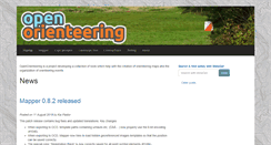 Desktop Screenshot of openorienteering.org