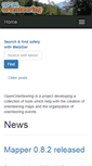 Mobile Screenshot of openorienteering.org